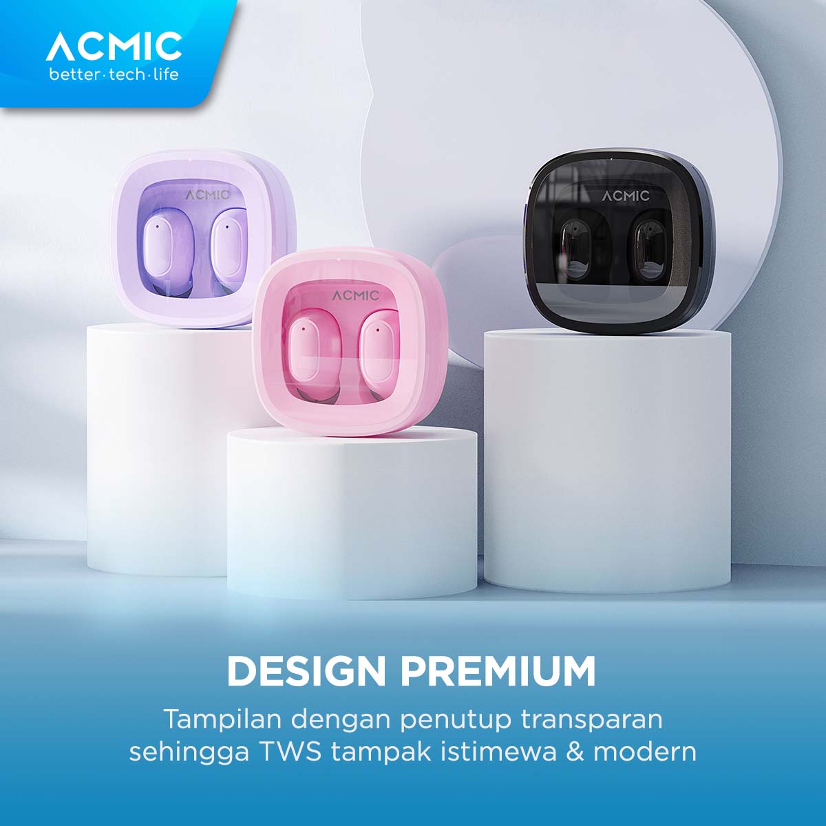 ACMIC ZENDIO LITE True Wireless Bluetooth Earphone Mini Earbuds TWS