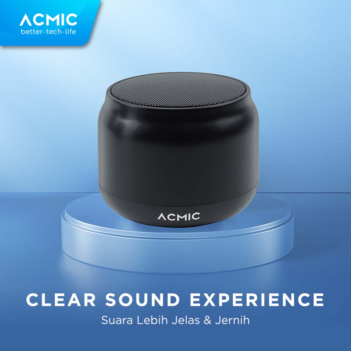 ACMIC MINI TUNE Bluetooth Portable Speaker Stereo Wireless Extra Bass