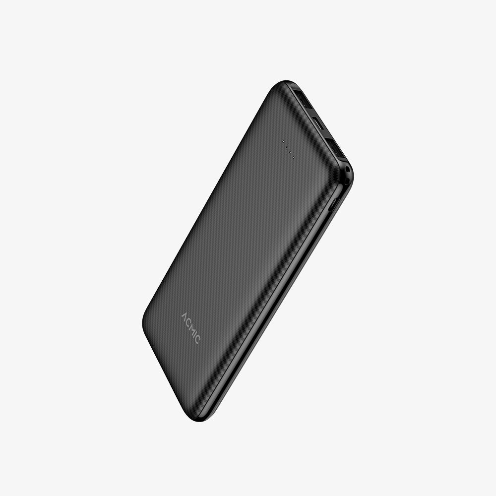 ACMIC C10e 10000mAh Slim PowerBank 12W Type C Fast Dual USB Charge