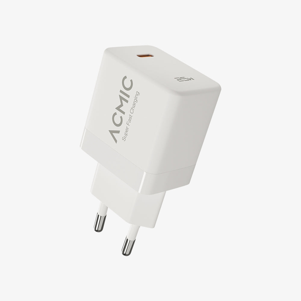 ACMIC CPD25 Type C 25W Charger Super Fast Charging Adaptor for Samsung