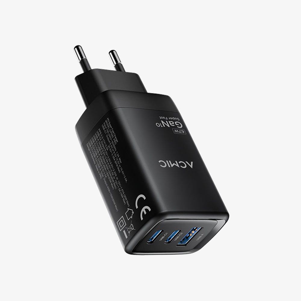 ACMIC CPD65 GaN Type C 65W Kepala Charger Super Fast Charging Adaptor
