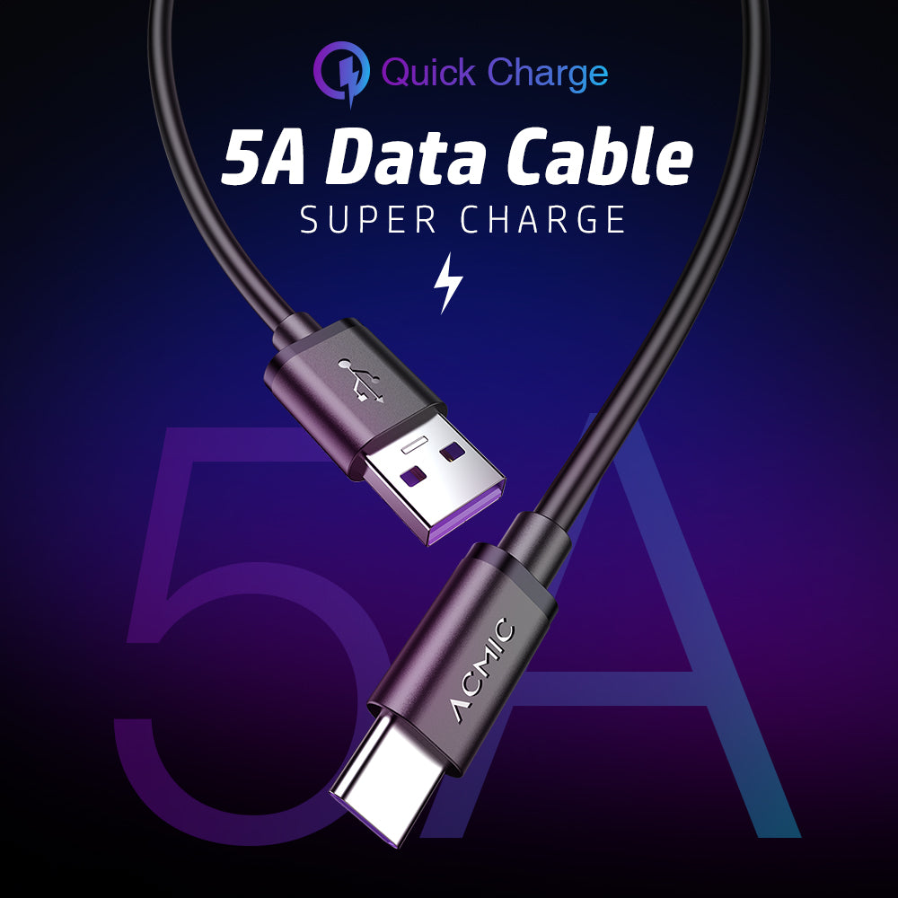 ACMIC KAi100 AiCharge Kabel Data USB-C Fast Charging 66W 3A + 5A VOOC