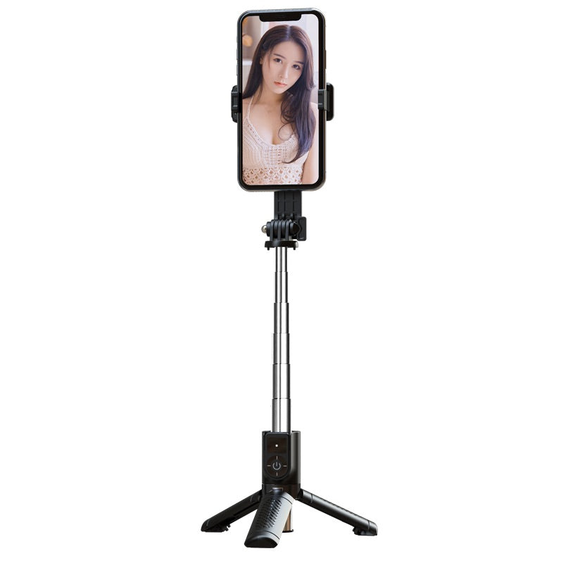 ACMIC TS77 Mirror Mini Tongsis Tripod Bluetooth Remote Selfie Stick