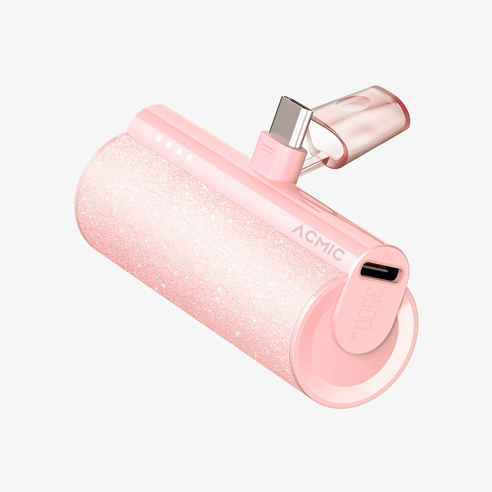 ACMIC MINIGLOW Fashion Mini Powerbank Type C iPhone Samsung Android