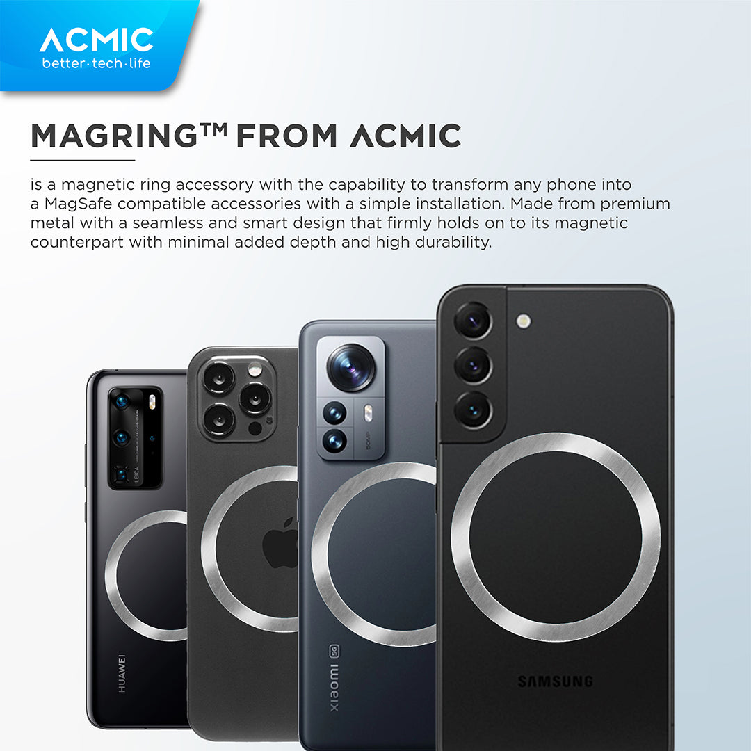 ACMIC MAGRING Wireless Magnetic Plate Universal Magsafe Ring Adapter