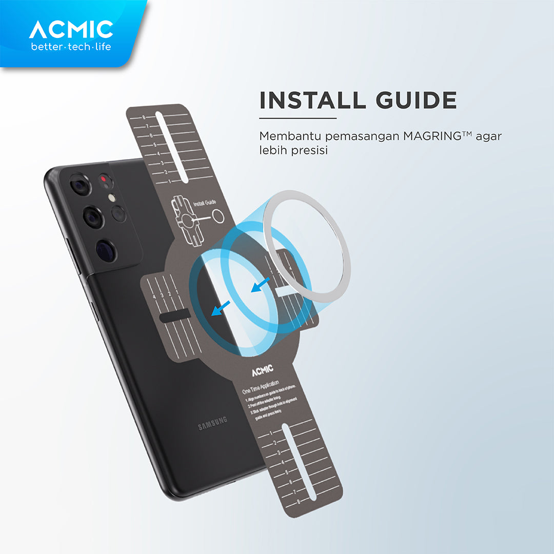 ACMIC MAGRING Wireless Magnetic Plate Universal Magsafe Ring Adapter