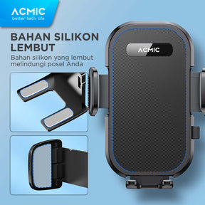 ACMIC Smart Phone Car Holder CH01 Holder Mobil Car Phone Holder Black