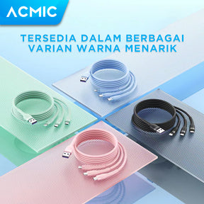 ACMIC UNILINE TRIO Kabel 3 in 1 Kabel Data Fast Charging 66.5W