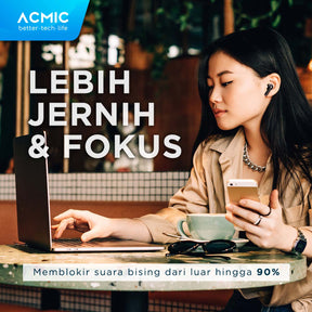 ACMIC ANC QUITEBUDS 30 TWS Active Noise Cancelling Wireless Bluetooth Earphone Earbuds Headset