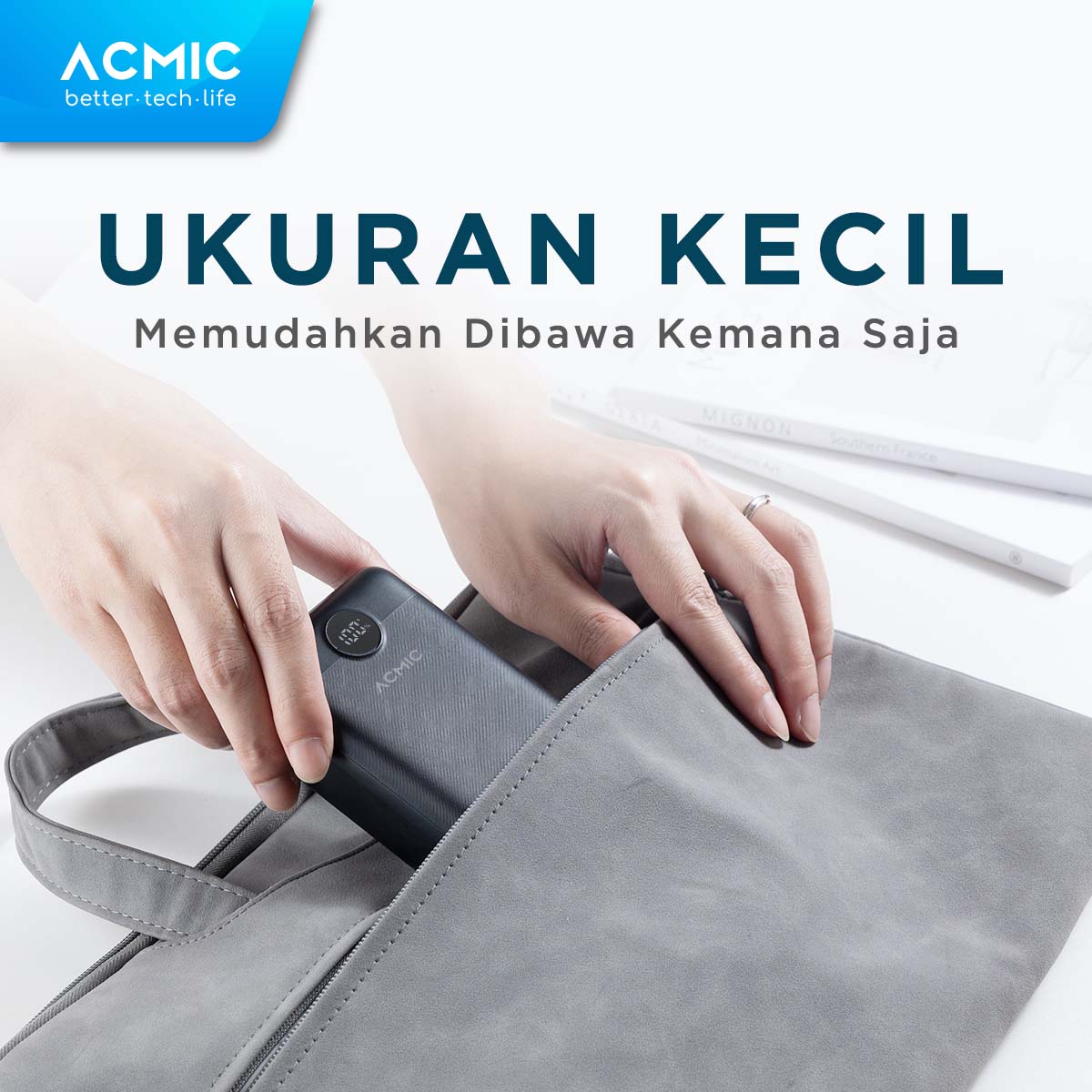 ACMIC DIGIMAX 30000mAh Powerbank Mini 22.5W Fast Charging Type C