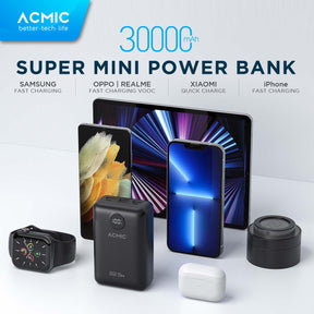 ACMIC DIGIMAX 30000mAh Powerbank Mini 22.5W Fast Charging Type C