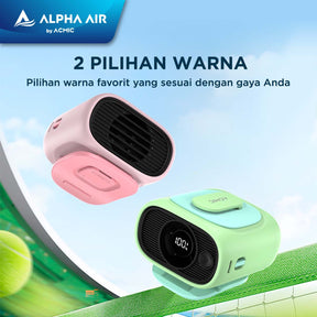 ACMIC MINI WAIST FAN WF01 Kipas Angin Portable Super Strong Airflow with Desk Function