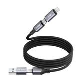 ACMIC OMNILINE MAG100 4in1 240W Kabel Data PD 3.1 Power Delivery Ultra Fast Charging Magnetic Kabel Data Charger Magnet