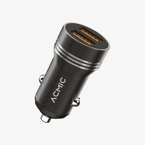 ACMIC CC02 Dual USB 24 Watt Car Charger Fast Charging