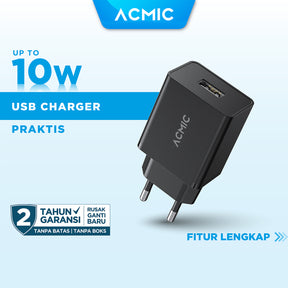 ACMIC CWC01 USB 10W Kepala Charger Fast Charging Adaptor