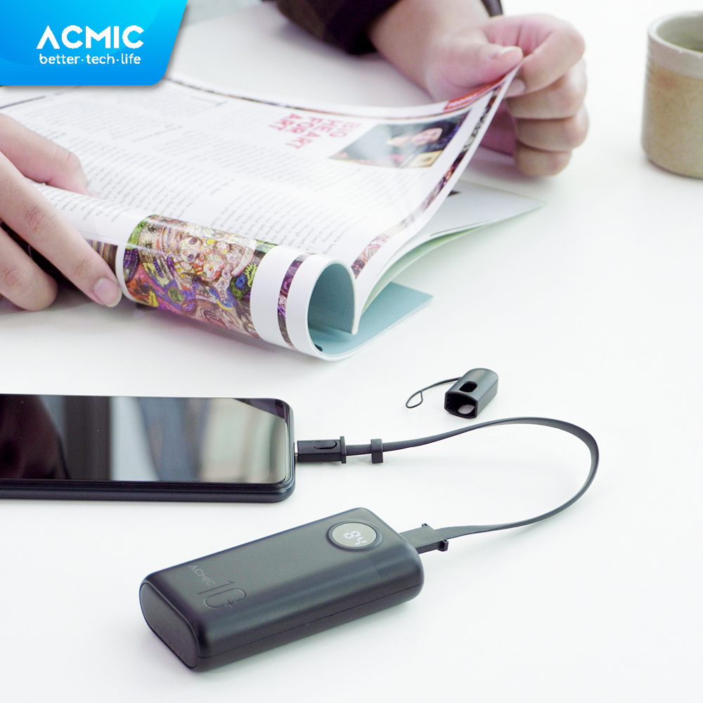 Acmic ACMIC DIGIMAX 10000mAh Powerbank Mini 22.5W Fast Charging Type C