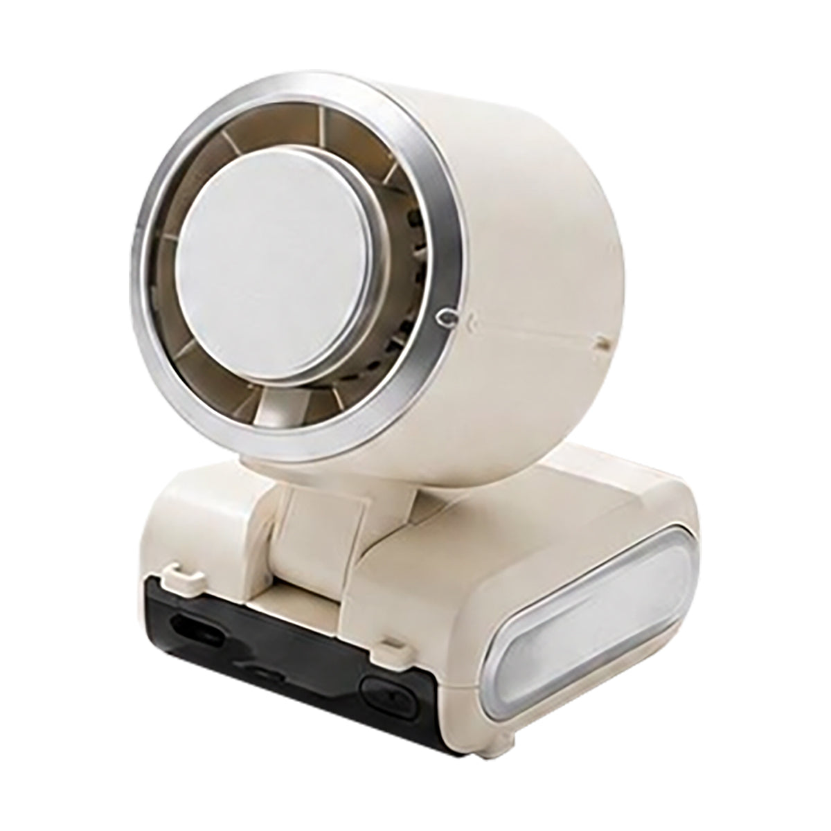 ACMIC FOLDING COMPACT COOLING FAN CF02 Kipas Angin Portable Lipat With Ice Cooling System, Neck Hanging & Desk Function
