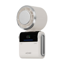 ACMIC FOLDING COMPACT COOLING FAN CF02 Kipas Angin Portable Lipat With Ice Cooling System, Neck Hanging & Desk Function