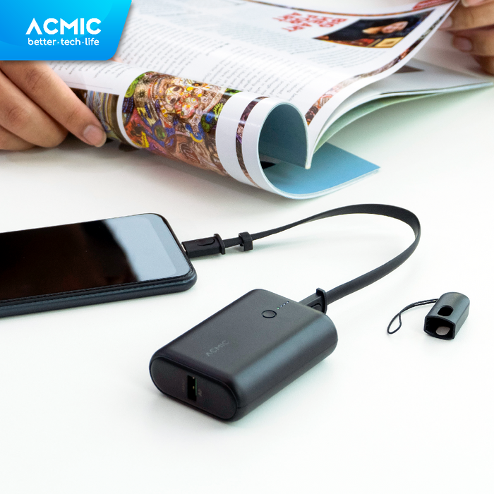 Acmic ACMIC MINIMAX SuperMini 10000mAh AiCharge Power Bank (QC4 + PD + VOOC)