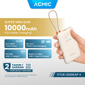 ACMIC Neoslim Power Bank 10000mAh
