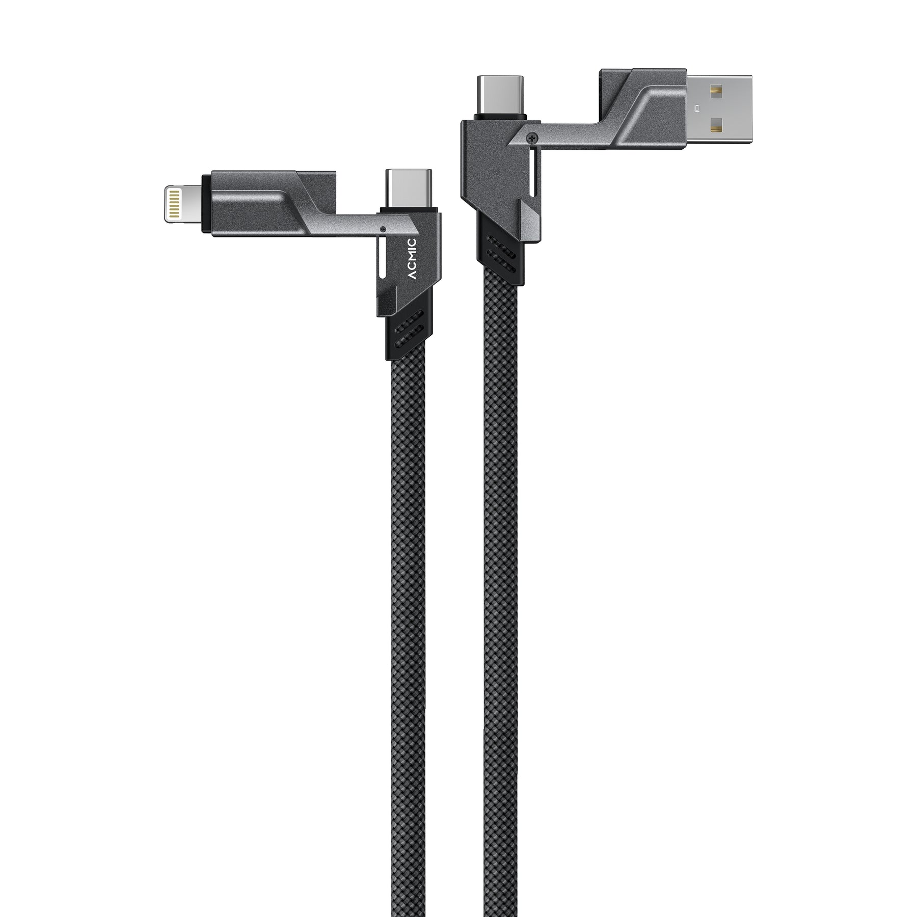 ACMIC OMNILINE 4in1 240W Kabel Data PD 3.1 Power Delivery Ultra Fast Charging USB Type-C iPhone Lightning