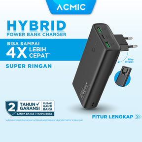 ACMIC POWERMIX 2in1 Powerbank 10000mAh 22.5W Fast Charging Type C