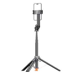 ACMIC TS20 Touchdown Auto Open One Click Selfie Stick 2M Aluminium Tripod Tongsis Bluetooth Remote
