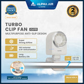 ACMIC TURBO CLIP FAN CLF01 Kipas Angin Portable Multifungsi dengan Anti-Slip Clip Super Strong Airflow