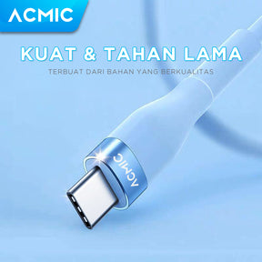 ACMIC UNILINE Cable Original Kabel Data Fast Charging Type C to Type C 100 Watt