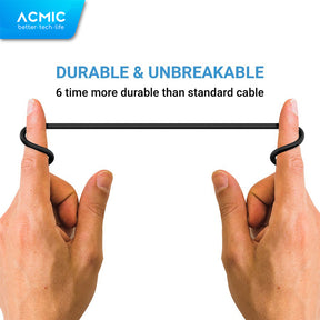 ACMIC B300 Kabel Data Charger Fast Charging 3M / 3 meter - 3 Meter Micro USB