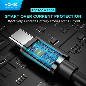 ACMIC PDC200 / PDC200e Cable 2M USB C to USB C Power Delivery PD 100W