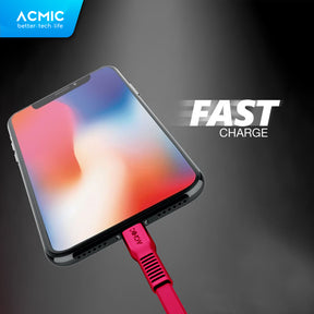 ACMIC CFC100 Kabel Data Charger USB Type C 100cm Fast Charging Cable