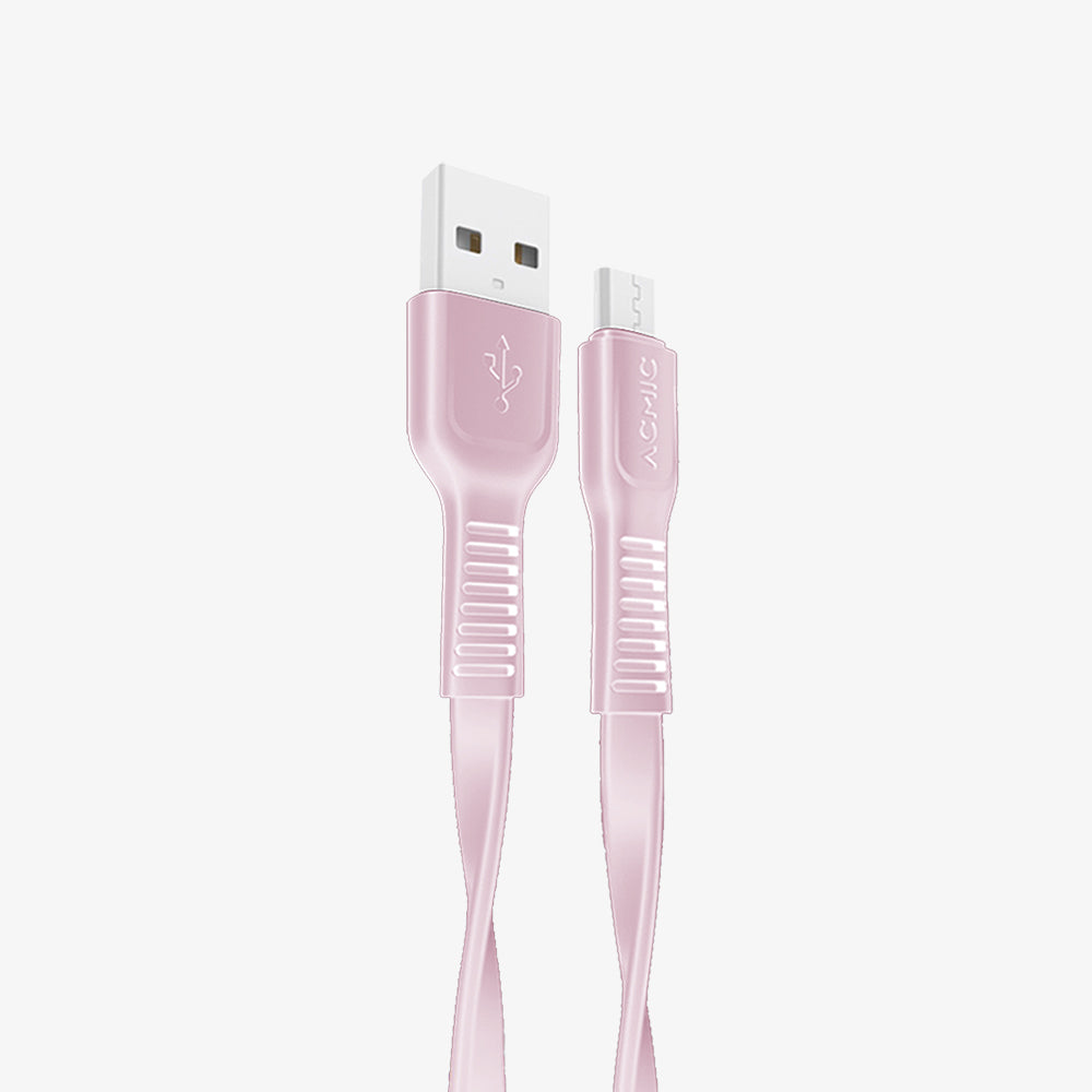 ACMIC CFM100 Kabel Data Charger Micro USB 100cm Fast Charging Cable