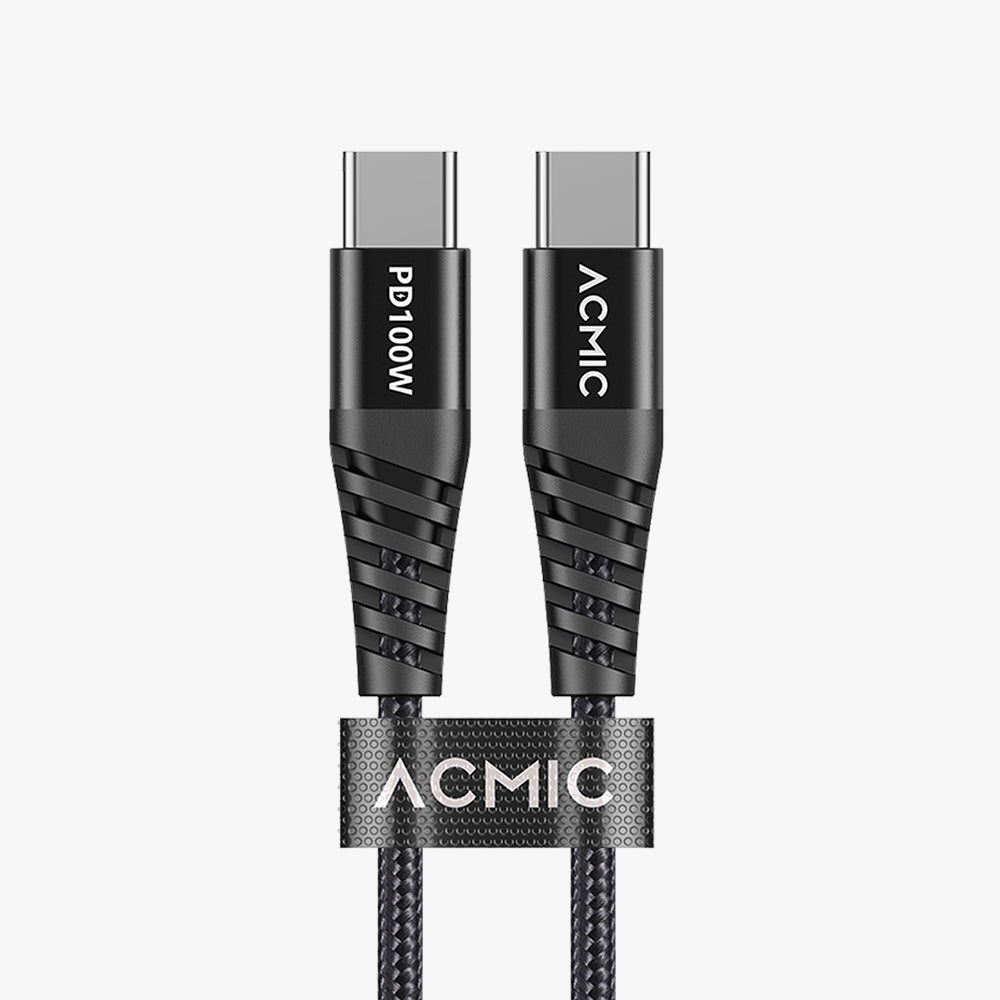 ACMIC PDC200 / PDC200e Cable 2M USB C to USB C Power Delivery PD 100W